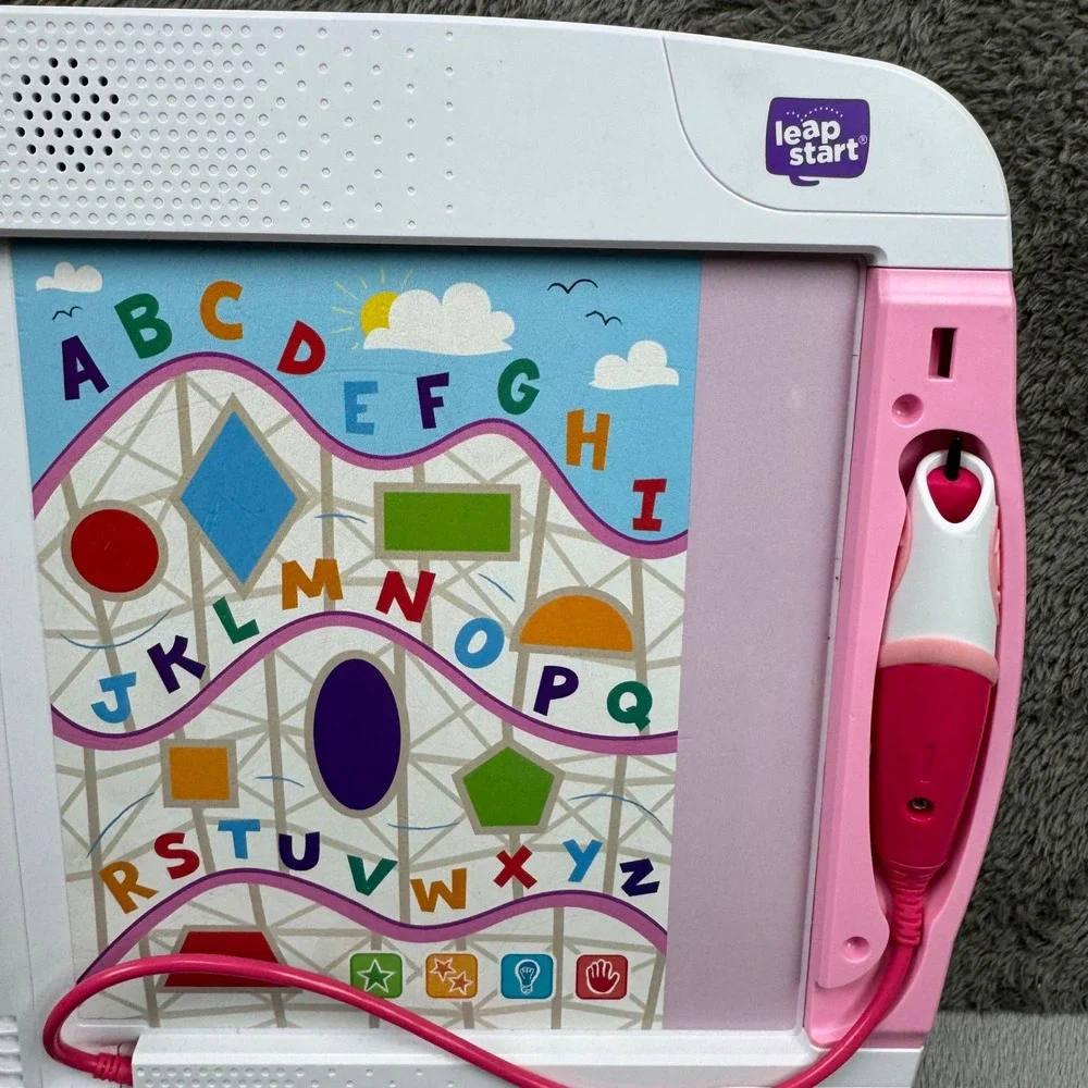 LeapFrog LeapStart Interactive Learning‎ System Pink Purple Kids Educational Toy